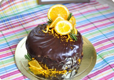 Торт "Куантро" для шоколадно-апельсиновых фанатов