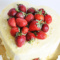 Торт «Сердце с ягодами»
