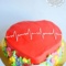 Торт-кардиограмма