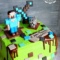 Торт «Minecraft»