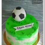 Бенто-торт с футбольным мячом