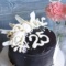 Чёрно-белый торт на 25-летие