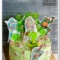 Зелёный торт с черепашками-ниндзя