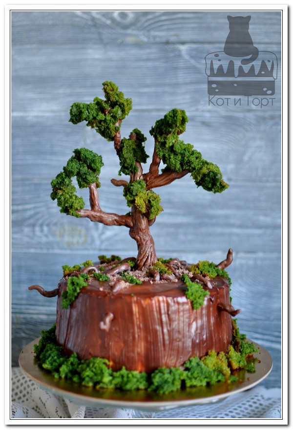 Торт-дерево