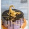 Торт с золотым скорпионом