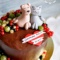 Торт с котиком и собачкой