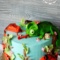 Торт с удавом и хамелеоном