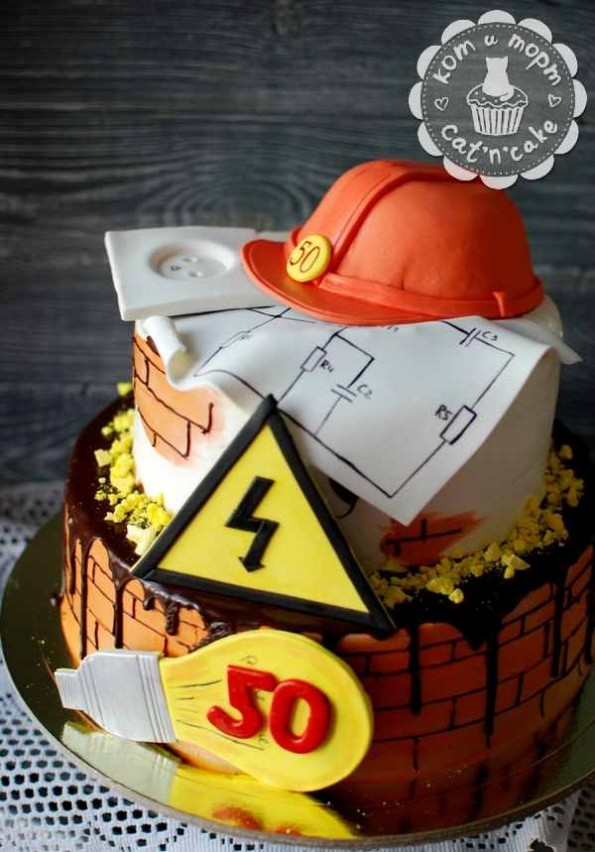 Торт для инженера-строителя