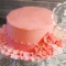 Розовый торт-шляпка