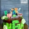 Торт Minecraft для Вани