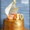 Золотой торт на 50 лет