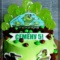 Зелёный торт с танками